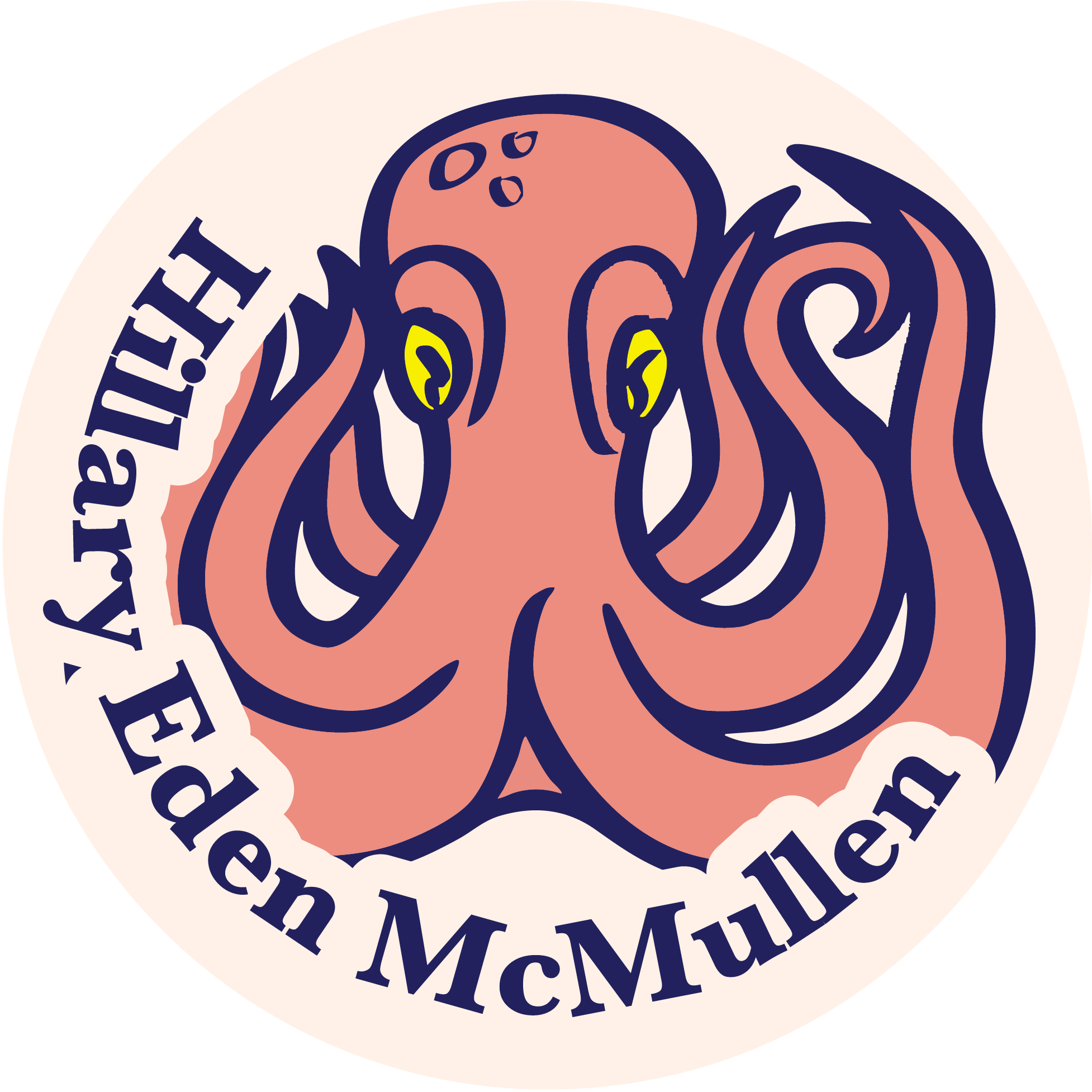 Hillary Eden McMullen octopus logo